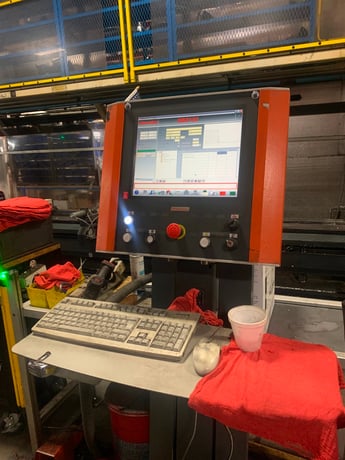 Elumatec #SBZ-130-8.5M, profile machining centre, high speed spindle, 2013 - Image 5