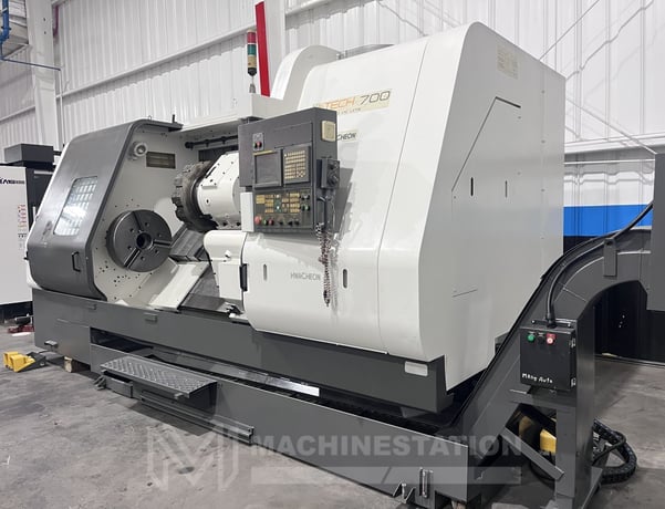 Hwacheon #Hi-Tech-700, CNC turning center, 35.4" swing, 24" chuck, 3-jaw, 4.9" bar, 80" centers, 27.56" dia. - Image 3