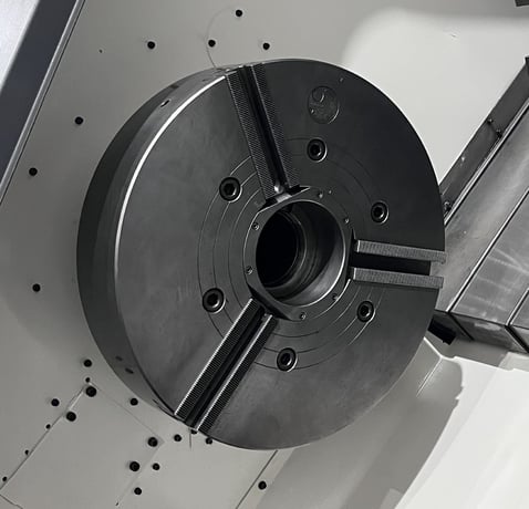 Hwacheon #Hi-Tech-700, CNC turning center, 35.4" swing, 24" chuck, 3-jaw, 4.9" bar, 80" centers, 27.56" dia. - Image 9