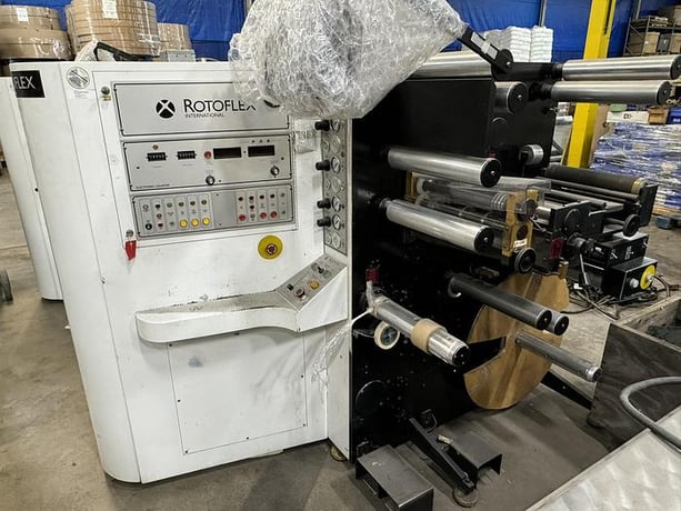 Rotoflex #VSI-330, 13" wide shear slitting, manuals included (2 available) - Image 1