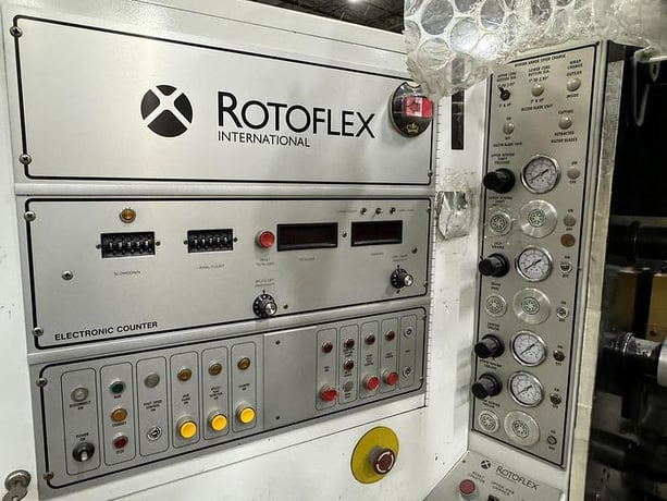 Rotoflex #VSI-330, 13" wide shear slitting, manuals included (2 available) - Image 4