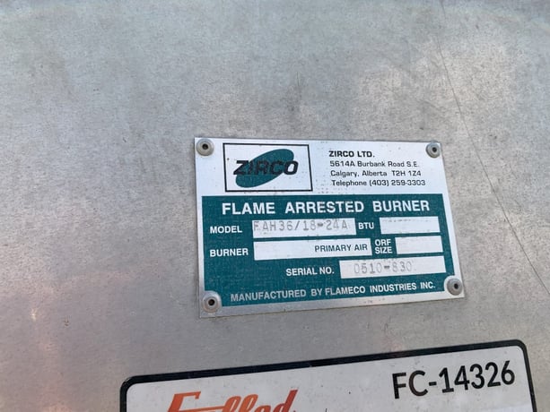 Presson/Enerflex Systems Direct Fired Amine Reboiler, 66" OD x 40' straight side, 24" firetube - Image 5