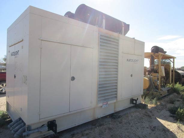 1250 KW Kato light #D1250FRY4, generator set with diesel Mitsubishi engine, 480 Volts - Image 1