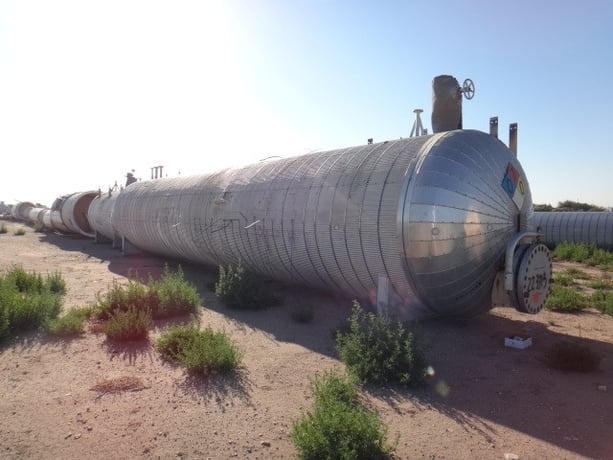 17420 gallon 96" ID x 516" -8", horizontal, G.a. Mosites Company G.A. Mosites Co., SA 516 70 Mat' l, MAWP 75 - Image 3