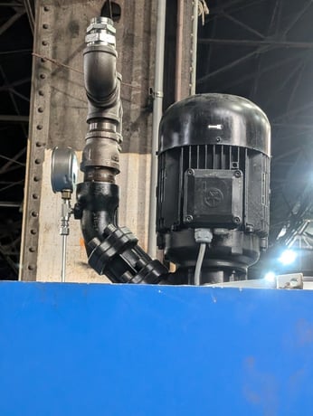 Hoffman #UBF-300K, filter machine, with Koolant Koolers chiller, low usage - Image 8