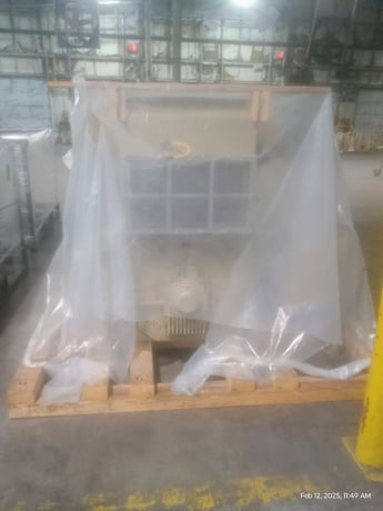800 HP 3600 RPM General Electric, Frame 5013ST, weather protected enclosure type 2, ball, 1.15 service - Image 2