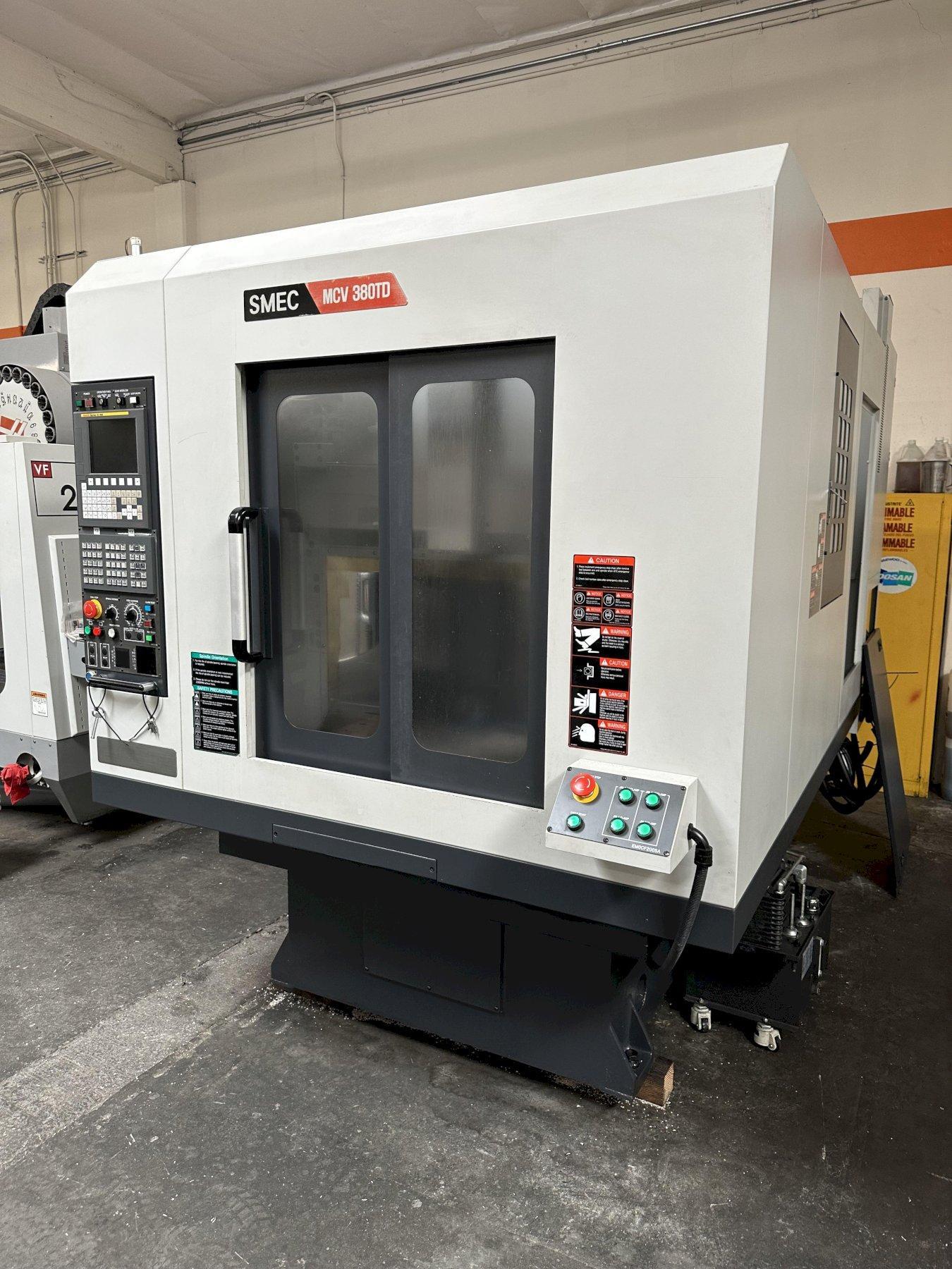 Samsung, SMEC #MCV-380TD, vertical machining center, 20 automatic tool changer, 21" X, 15" Y, 14" Z, 12000 - Image 3