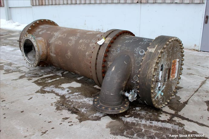 1200 sq.ft., 75 psi, ALCO, Heat Exchanger, Size 35.96, 1-32-52 H, 3/4" diameter x 8' long 316 Stainless steel - Image 1