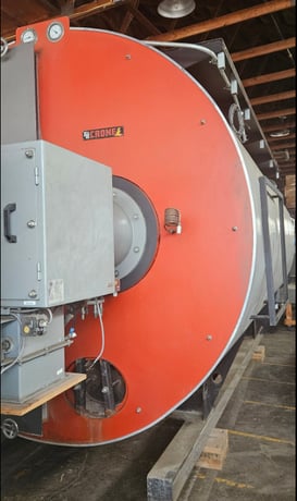 21 BTU, Crone #CLW-170, 6000 KW hot water boiler, 8046.133 HP, 30 psi, 2013 - Image 6