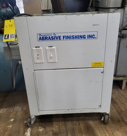 Abrasive Finishing #Burr-Bench, deburring machine - Image 3