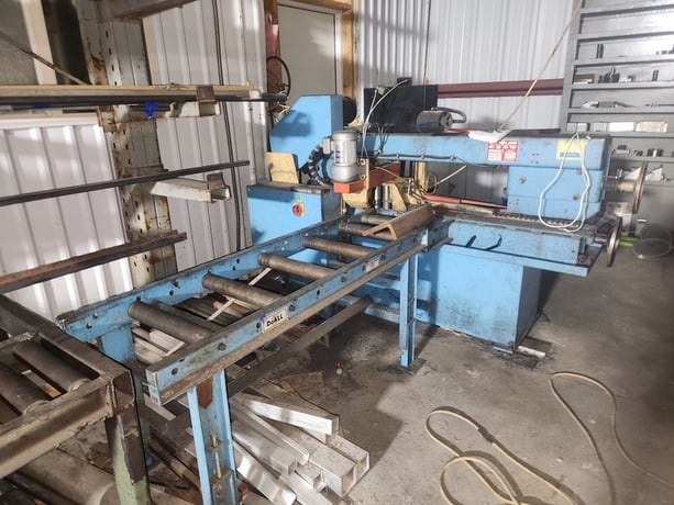 DoAll #C-916A, horizontal band saw, 2000 - Image 6