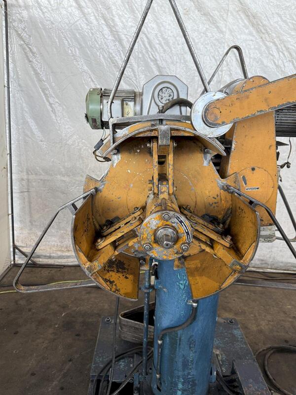 1100 lb. Aida #LMU 15-15 / LF1516NC, Coil Feed Lines, 5.9" W, 47.24" OD, 18.5"-20.5" ID,.05" thick - Image 7