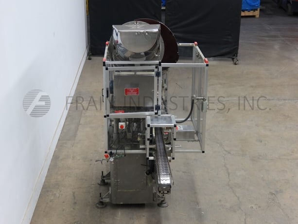 Resina #S30, automatic single head chuck capper, capacity hopper with disc pin sorter, capacity chute - Image 4