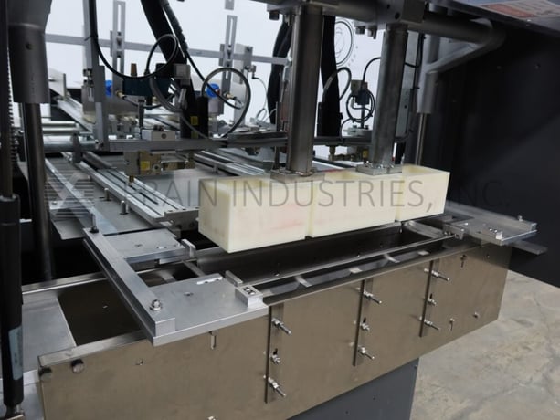 Automatic dual head tray former, Delkor #752, up to 150 trays per minute - Image 2