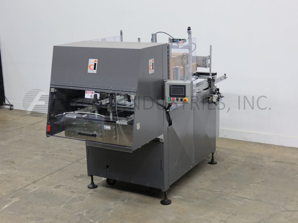 Automatic dual head tray former, Delkor #751, up to 75 trays per minute - Image 1
