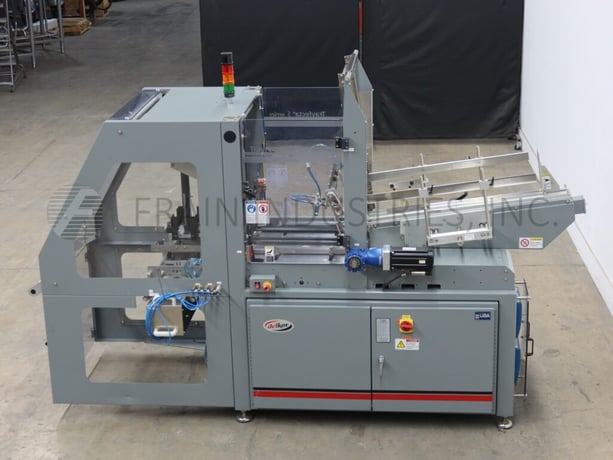 Automatic single head tray former, Delkor #TFL, hot melt glue sealer, 10-60 trays per minute - Image 4