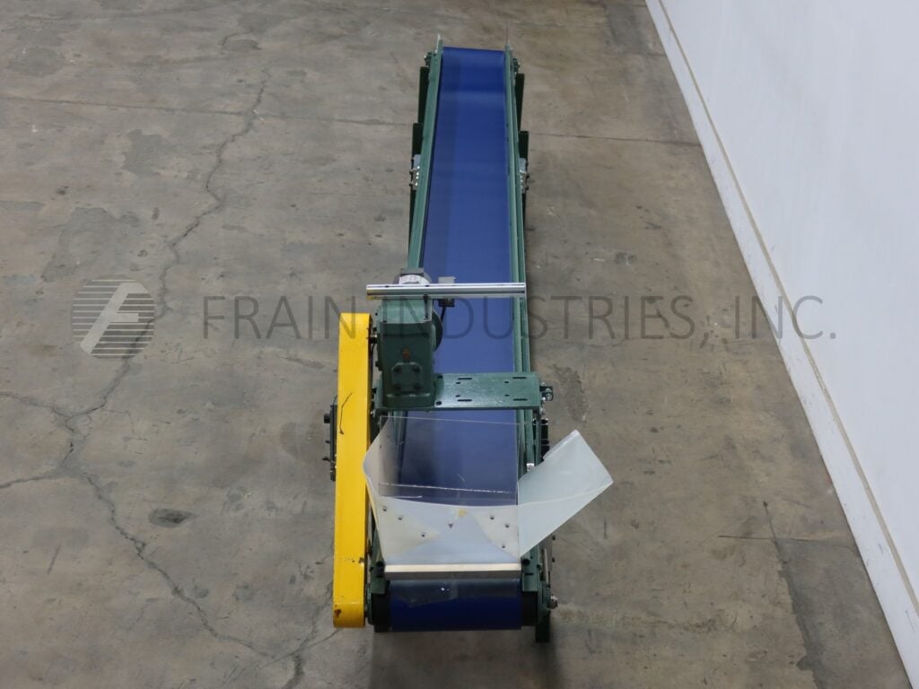 12" wide x 17' long, Hytrol conveyor belt, 1/2 HP drive - Image 3