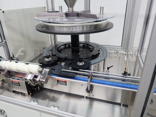 All-Fill #R, 24-pocket, rotary, continous motion, Stainless steel auger filler, 15-120 containers per minute - Image 2