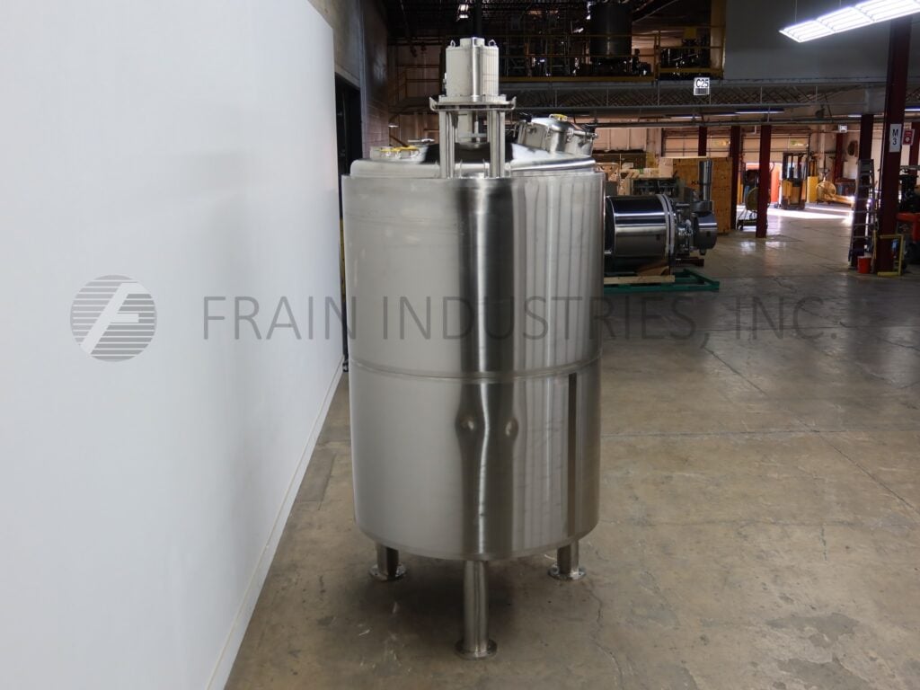 1056 gallon Lee #4000U75, 316 Stainless Steel jacketed & insulated process tank, 100 psi, 66" dia. x 94-1/2" - Image 4