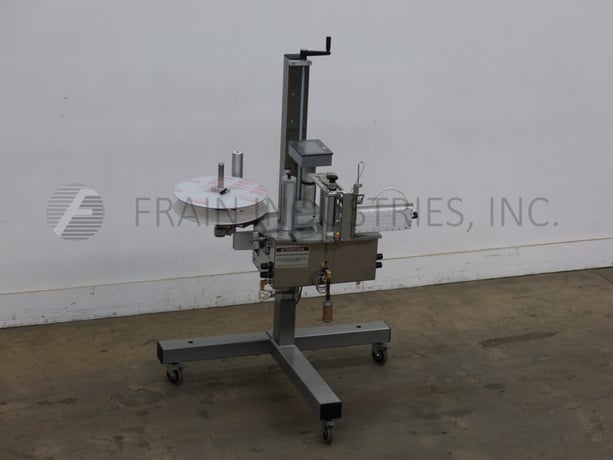 Label-Aire #3114TS-1500, 7" x16" right hand 1-10" ST pressure sensitive, tamp spot labeler, 600-1500 linear - Image 1