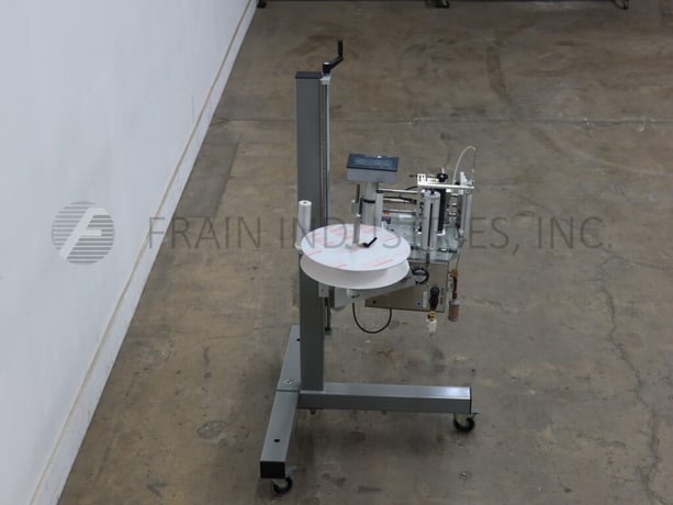 Label-Aire #3114TS-1500, 7" x16" right hand 1-10" ST pressure sensitive, tamp spot labeler, 600-1500 linear - Image 3