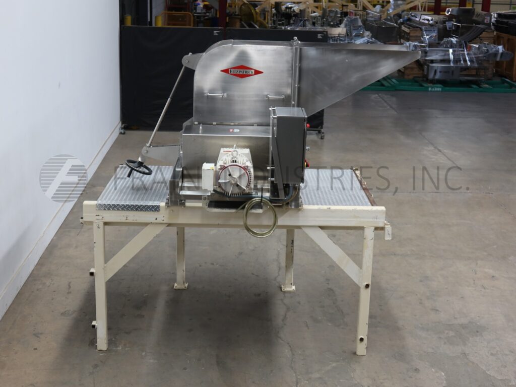 Fitzpatrick #20, roller mill, guiloriver, prebreaker, Stainless steel contact parts, 21" x 40" product feed - Image 3