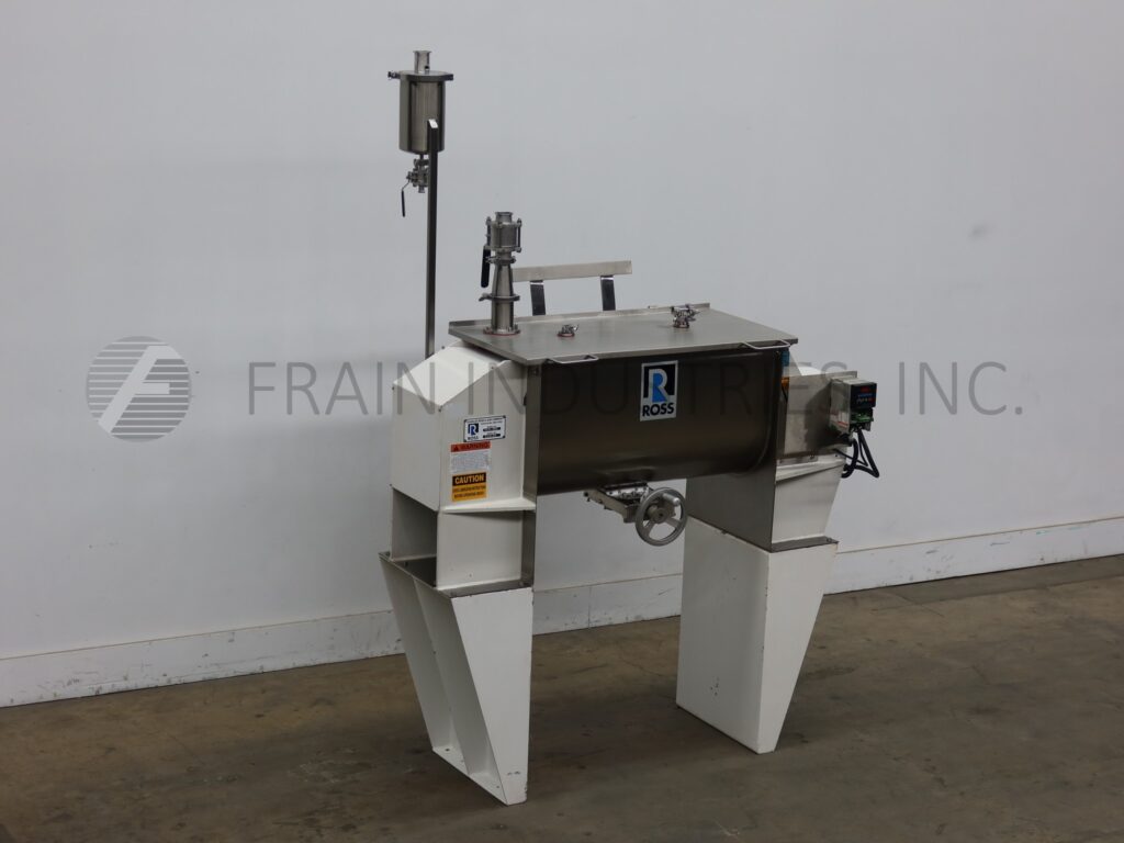 5 cu.ft. Ross #42N-05S, double ribbon mixer, 316 Stainless Steel contact parts, 38" length, 17" width, 21" - Image 1