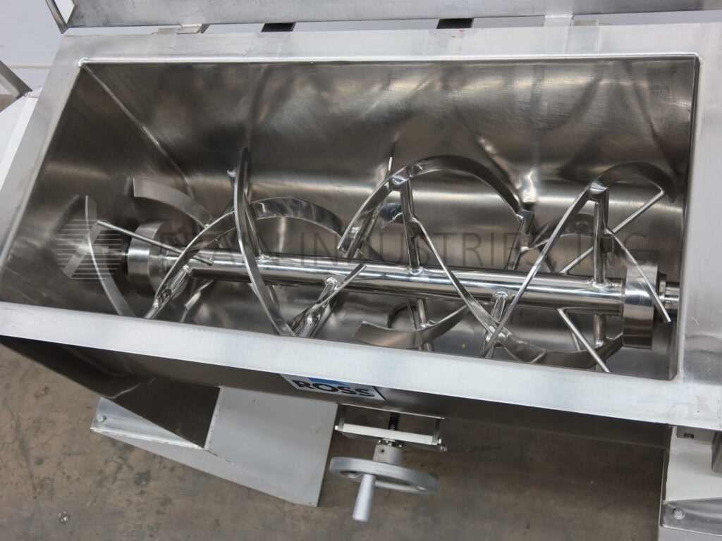 5 cu.ft. Ross #42N-05S, double ribbon mixer, 316 Stainless Steel contact parts, 38" length, 17" width, 21" - Image 2