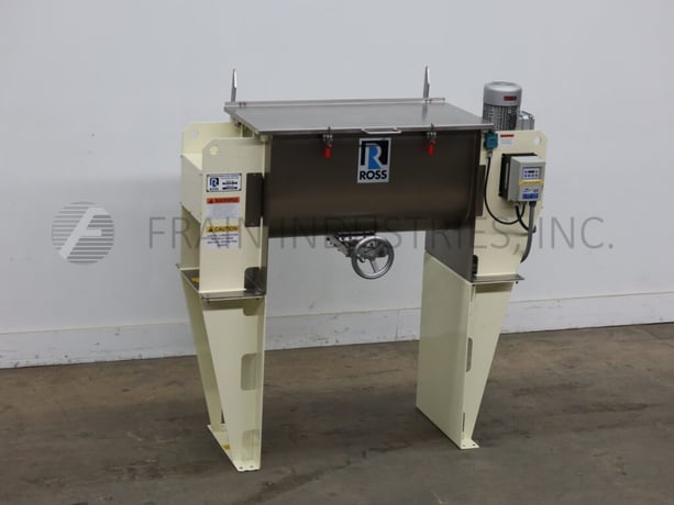 5 cu.ft. Ross #42N-05S, double ribbon mixer, 304 Stainless Steel contact parts, 38" length, 17" width, 21" - Image 5