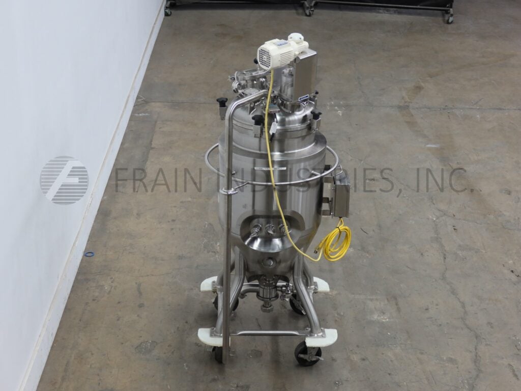 26.4 gallon Abec / Abec Technologies, 100 liter 316L S.S insulated, internal vacuum pressur tank, 18" dia. x - Image 3