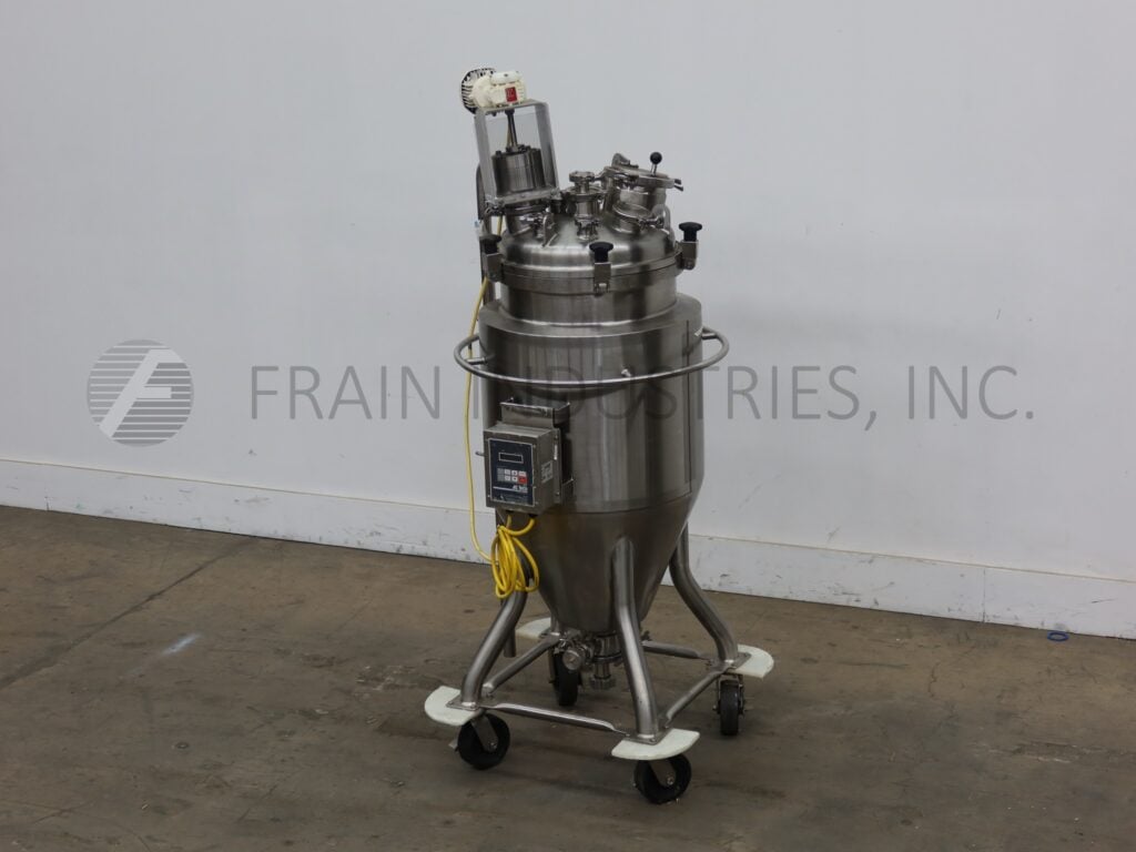 26.4 gallon Abec / Abec Technologies, 100 liter 316L S.S insulated, internal vacuum pressur tank, 18" dia. x - Image 5