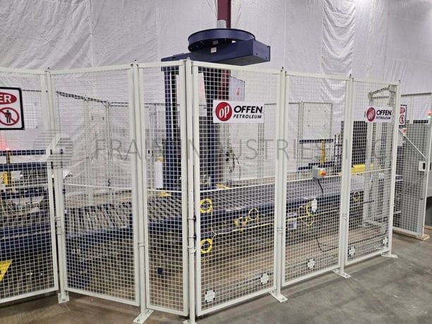 Lantech #SLC, automatic, overhead rotary stretch wrapper, EZ thread roll carriage - Image 5