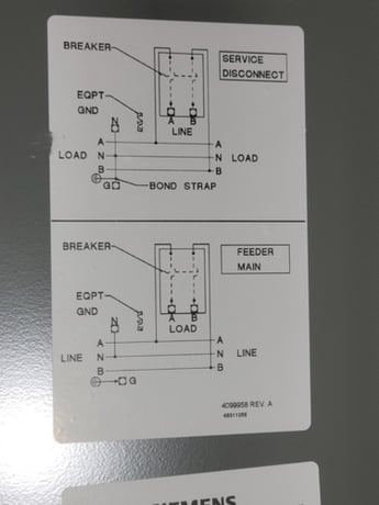 400 Amps, Siemens, WB1400C, Service Entrance Breaker Module, 1-phase, 3-Wire, 240 V - Image 6