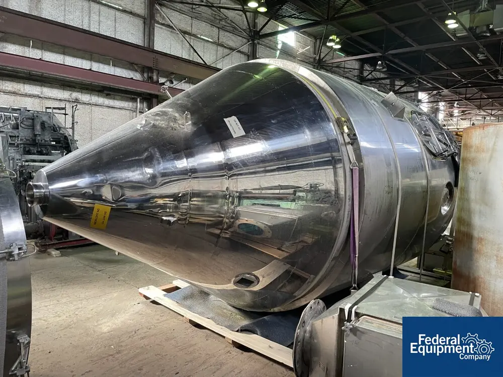 GEA Niro #PSD4, Sanitary Spray Drying System, Stainless Steel, 96" diameter x 102" straight side Dryer, 105" - Image 3