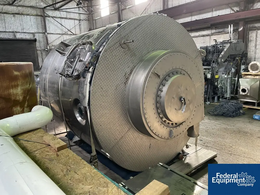 GEA Niro #PSD4, Sanitary Spray Drying System, Stainless Steel, 96" diameter x 102" straight side Dryer, 105" - Image 4