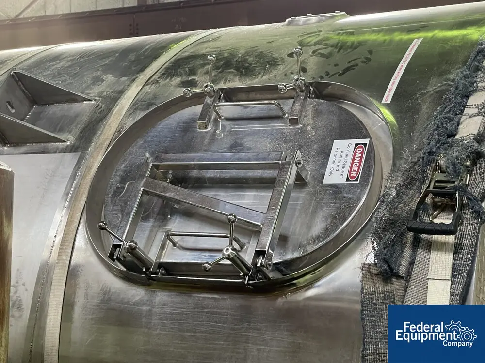 GEA Niro #PSD4, Sanitary Spray Drying System, Stainless Steel, 96" diameter x 102" straight side Dryer, 105" - Image 6