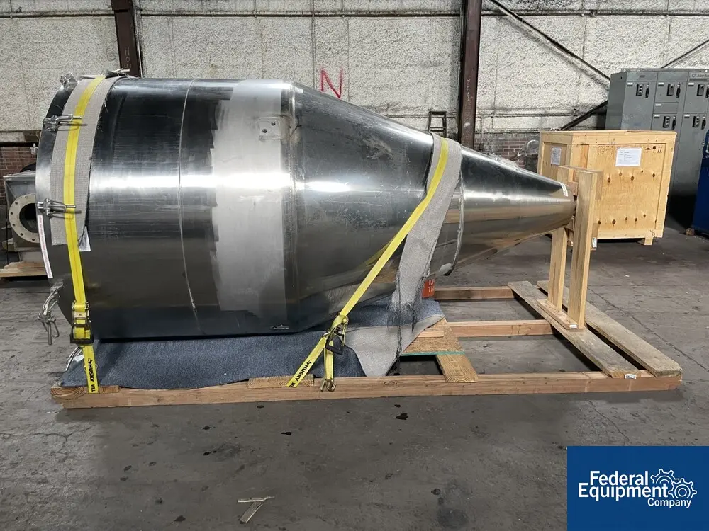 GEA Niro #PSD4, Sanitary Spray Drying System, Stainless Steel, 96" diameter x 102" straight side Dryer, 105" - Image 7
