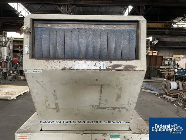 16" x 28" Cumberland #16X28, Granulator, 3-Blade Open Rotor, 20 HP, 208 V, 2002 - Image 6