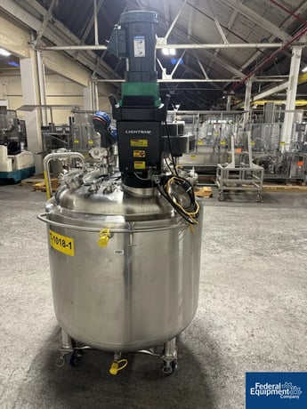 132 gallon Precision Stainless, Reactor, Stainless Steel, 36" diameter x 36" straight side, 45 psi/FV - Image 4