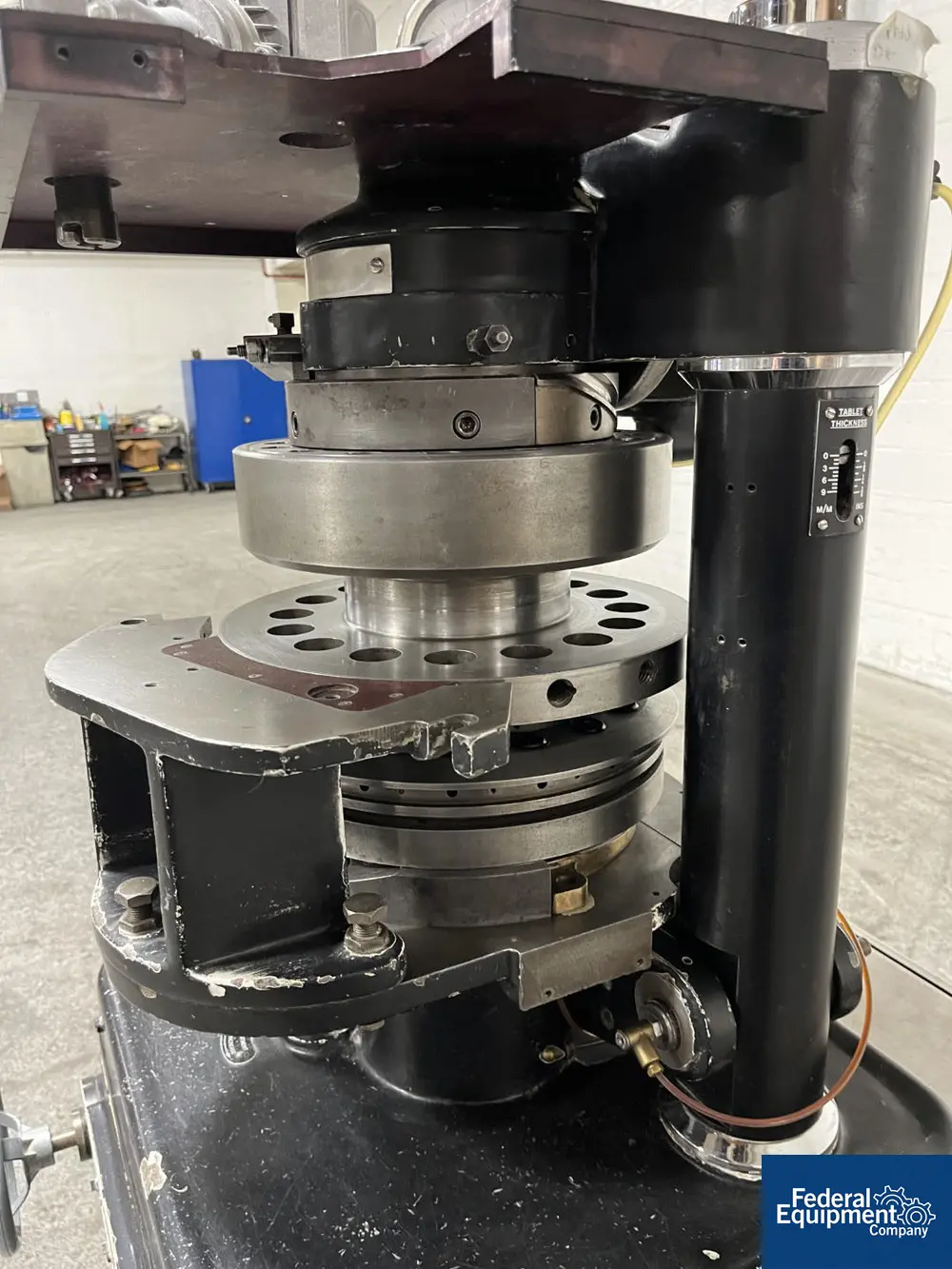 6.5 Ton Manesty #Betapress, Rotary Tablet Press, 16-Station, 90k TPH, 5/8" max tablet diameter, 11/16" max - Image 8