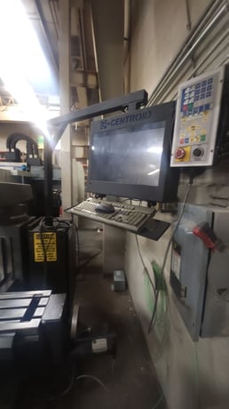 Acra #Plus-Mills, 3-Axis vertical mill, 10" x54" table, 3 HP, motorized table adj, 35" X, 16.3" Y, 5" Z - Image 5