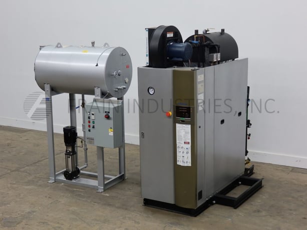 50 BHP Miura America Co. #LX-50-12, gas fired steam boiler, 1970000 BTU/hr., 170 psi - Image 1