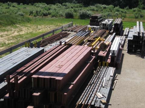 Crane Runways, 2-40 Ton, 20'-40' Spacing, 30-85 lb.Rail, Columns, 1000s of Feet Avail. - Image 2