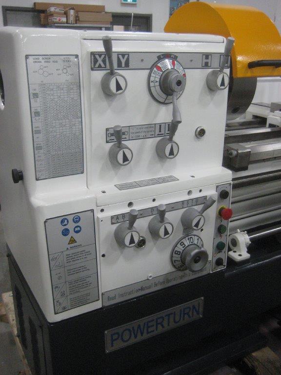 20" x 60" Powerturn, precision lathe, 12" swing over cross slide, 3 & 4-jaw chuck, coolant system, new - Image 3