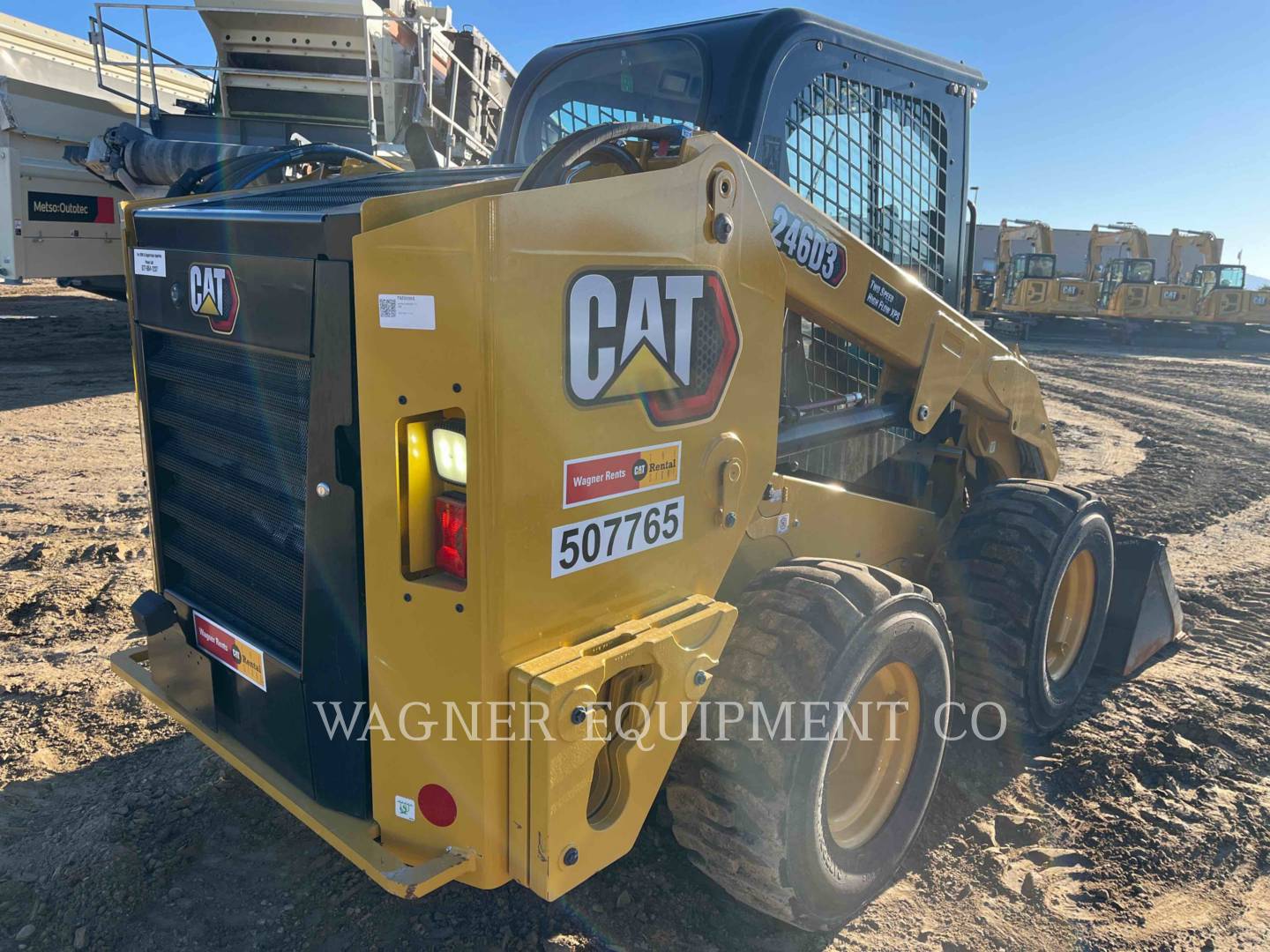 Cat 246D3, Skid Steer Loader, 265 hours, S/N: T9Z00565, 2023 - Image 3
