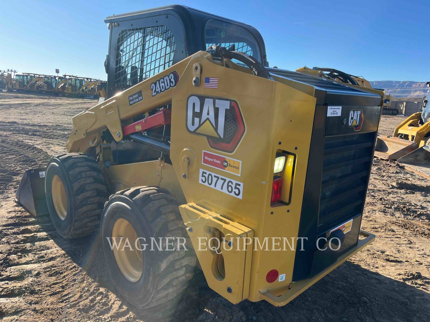 Cat 246D3, Skid Steer Loader, 265 hours, S/N: T9Z00565, 2023 - Image 4