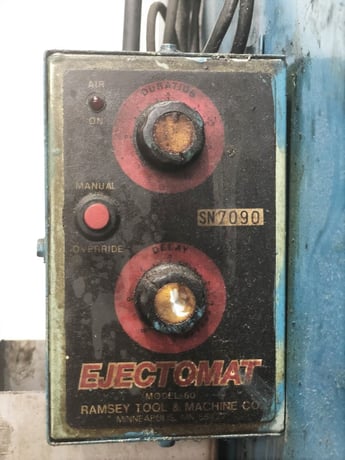88 Ton, Aida #C1-8(2), back geared press, 6.2" stroke, 60 SPM, 12.6" Shut Height, isolator pads - Image 6