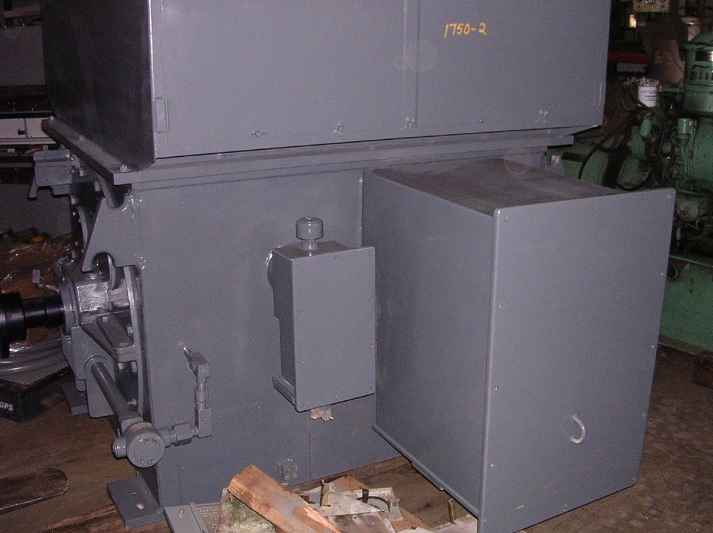 1750 HP 3600 RPM Toshiba, Frame 500-1000, weather protected enclosure type 2, slv.brg, 2300/4160 Volts - Image 1