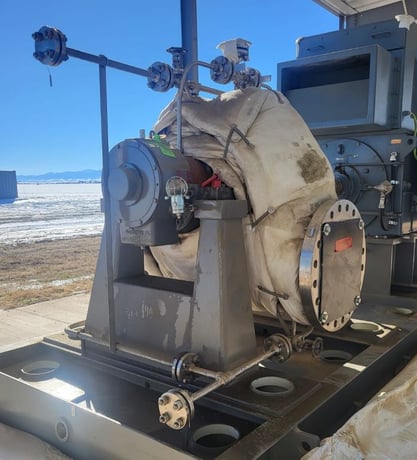 5000 GPM @ 395' TDH, Flowserve #10LPN22, Centrifugal Pump, Horz., 1-Stage, 14" suction, 10" discharge, 700 - Image 3
