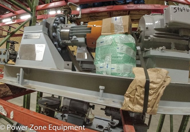 123 GPM @ 145' TDH, Goulds #3700-1.5x3-9N, Centrifugal Pump, Horz., 1-Stage, 3" suction, 1.5" discharge, 8.7 - Image 1